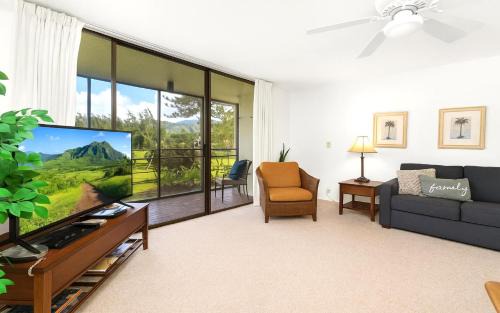 KBM Resorts FREE CAR Kuilima Estates 1-Bedroom Condo with Golf Course view Inside Turtle Bay KUL-E117