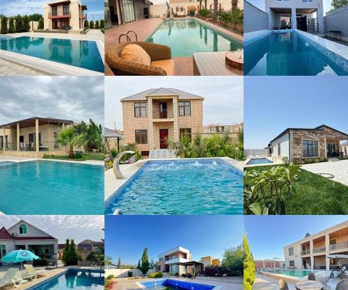 Kiraye full təmirli bağ evləri, villalar və mənzillər