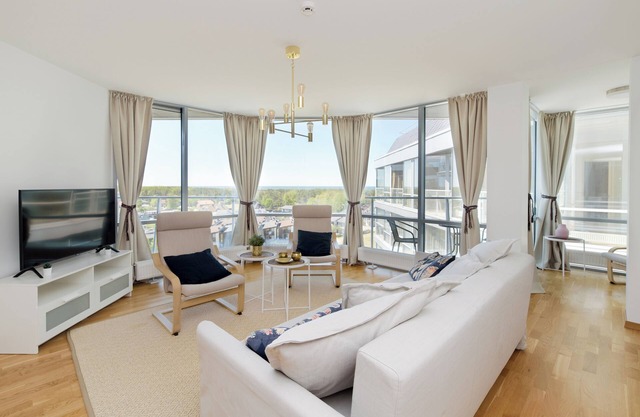 Kiro apartamentai Elija su vaizdu į jūrą