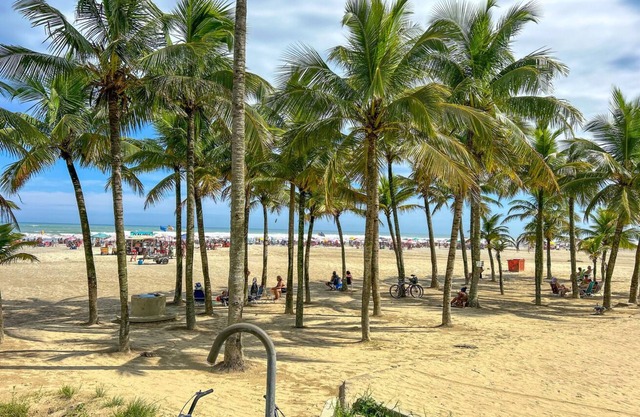 Kitnet a 500 metros do mar na Praia Jardim Real/SP