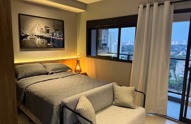 Luxurious and modern studio in the South Zone of São Paulo.