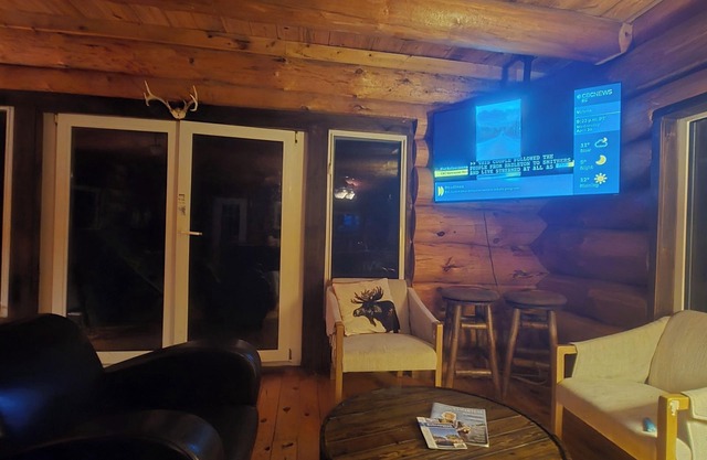 Lake Front Log Cabin