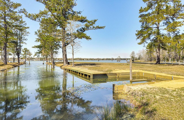 Lake Moultrie Access: Moncks Corner Home w/Dock