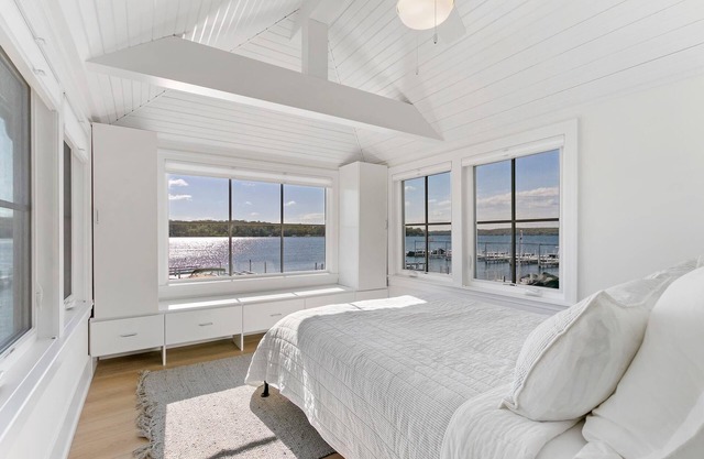 Lakefront Beach Cottage with Boat Slip