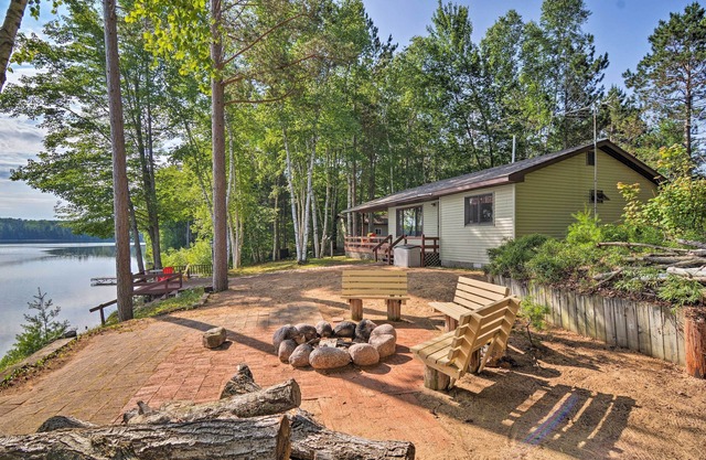 Lakefront Cabin w/Private Dock & Beach!