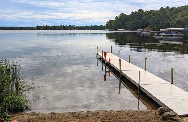 Lakefront home w/Suite, Private Dock on Rush Lake Whitefish chain, Crosslake