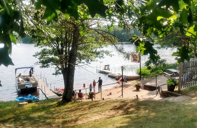 Lakeside fun in the North Woods