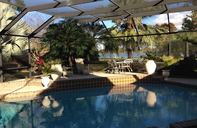 Lakeview 3 BR Villa with large private pool nestled into Florida's nature