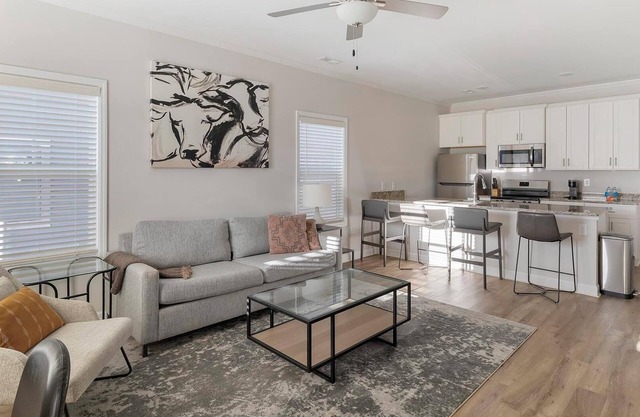 Landing at The Cottages at Oak Grove Dairy - 2 .