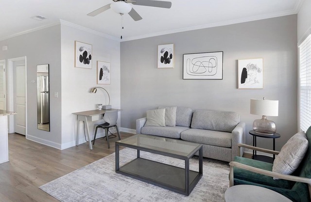 Landing at The Cottages at Oak Grove Dairy - 1 .