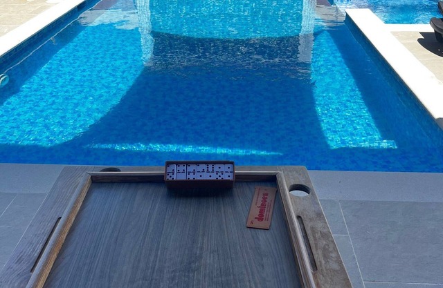 large luxurious family villa with pool