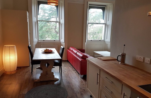 Large one bed flat with views