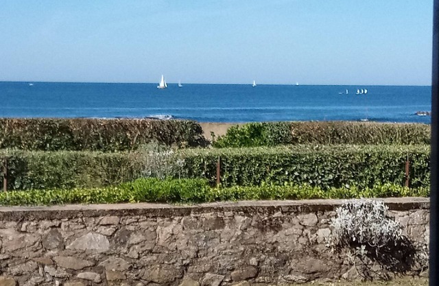LE CROISIC 2-ROOM APARTMENT ON THE GROUND WITH SEA VIEW TERRACE NEAR THE BEACH