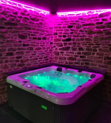 le jardin médicis gîte avec Spa Jacuzzi et sauna