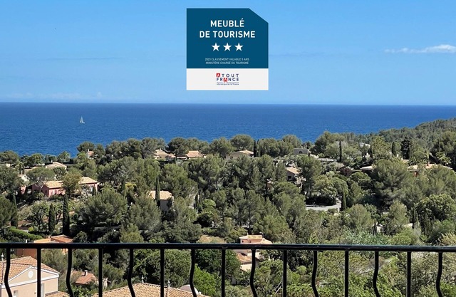 Le Refuge des Goélands * - Wonderful sea view, pool, air cond., parking, Wi-Fi