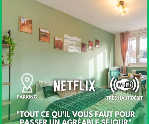 LE REFUGE - NETFLIX I WIFI HAUT DEBIT I PARKING - Confort & Cosy
