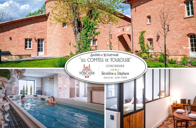Les Comtes de Toulouse - Swim spa - Hamman - Sauna - 2 people