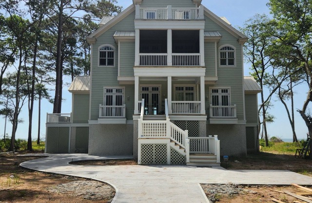 Life's A Beach. An outstanding 5 bedroom home located on a unspoiled island.