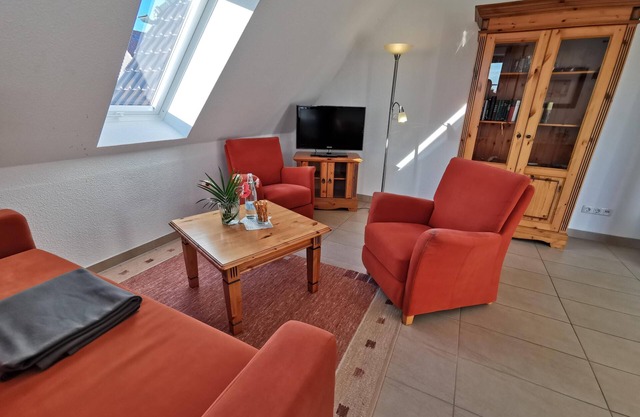 Light-flooded oasis in the Capitän Christoph: 48 sqm, 2 rooms, unobstructed view