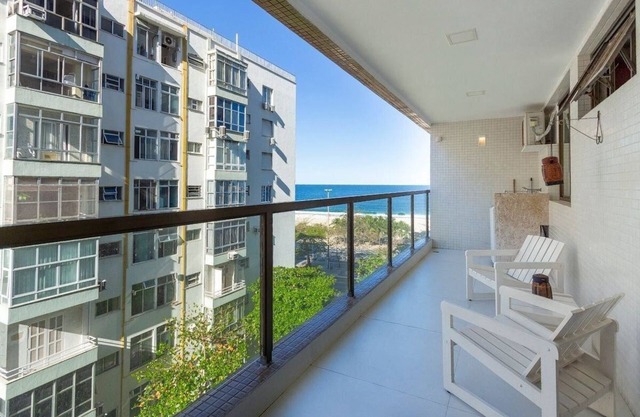 Line Rio: 302 Atlântico - Linda Varanda Com Vista Mar, Terraço Panorâmico e Garagem Na Praia De Copacabana!