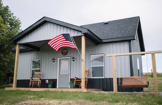 Little House on Dairy- Near Ark- Feed Grain to Calves and Goats
