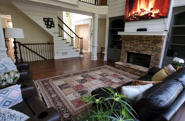 Live in a mansion near the city, offering a resort-style setup.