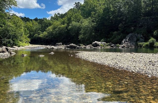 Livin on the Edge Cabin in Albert Pike Recreation Area. Beautiful place to stay!