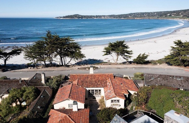 Located on Carmel’s most exclusive street overlooking Carmel Beach.