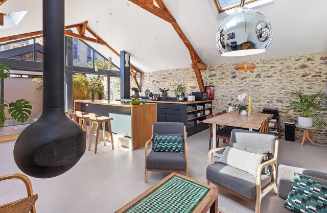 Loft near City center