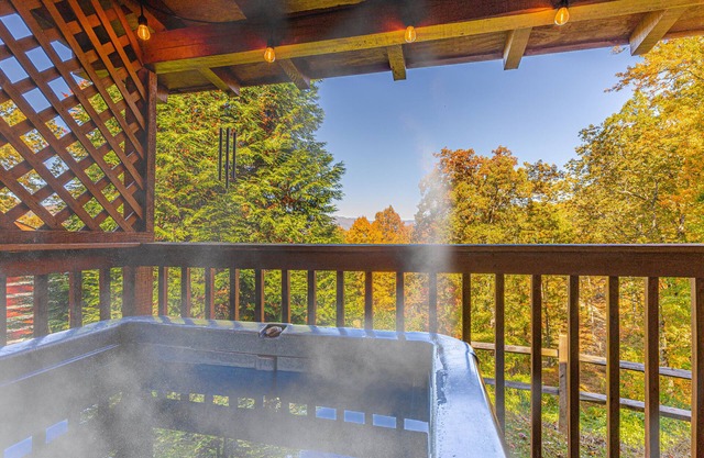 Log Cabin, Hot Tub and HUGE Mountain Views!