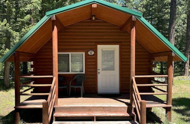 Log Cabin Retreat in the Montana Wilderness