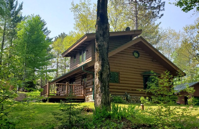 Log cabin retreat in the Summit Lake area