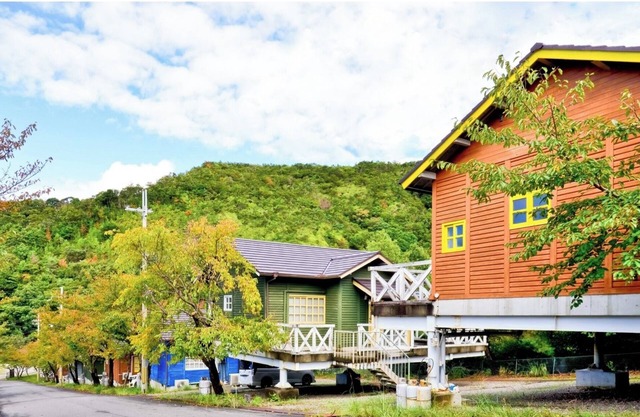 Log cottage for 4 people Fully equipped and pet/Aridagun Wakayama