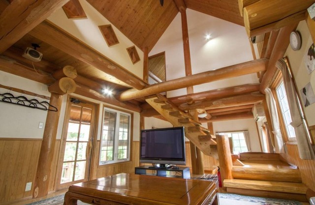 Log house for 10 people Up to 12 people can be a/Aso-gun Kumamoto