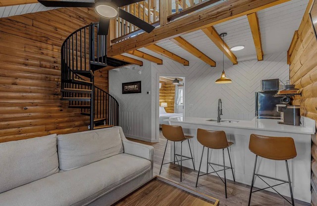 Log Suite at our Boutique Bed and Brewery