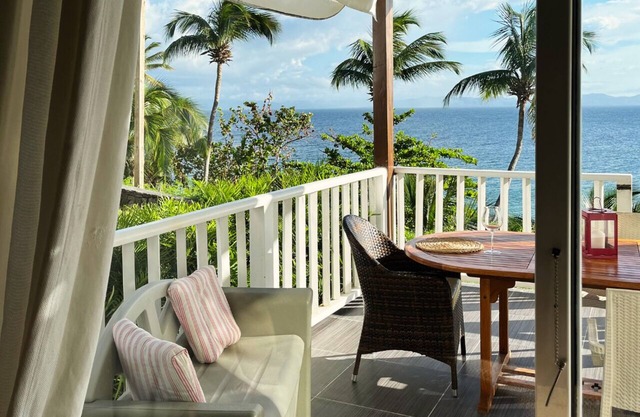 Lovely flat with private beach