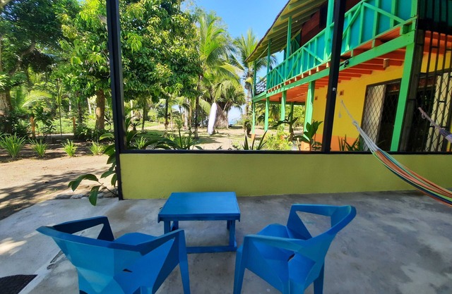 Lovely one bedroom, turn key beachfront apartment with 2 queens.