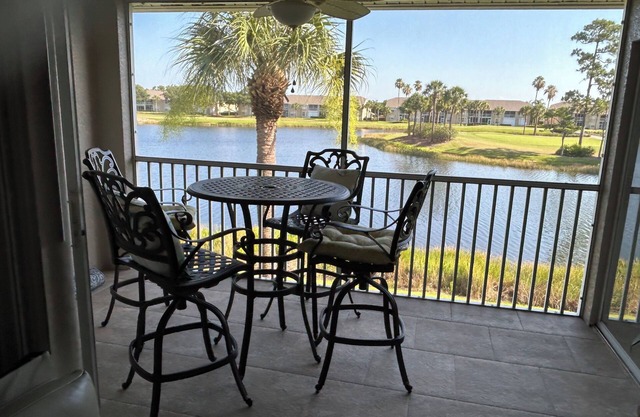 Lovely second floor 2 bedroom condo at Heritage Palms Golf and Tennis Club