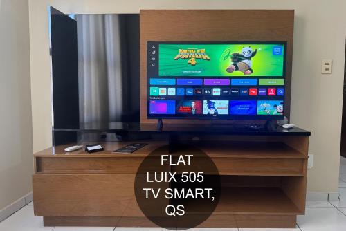 Luix Londrina Flat Hotel, 505, 43 m2, QS, Smart TV