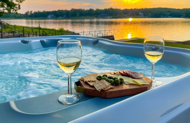 Lux Lake Home w Hot Tub, Game Room & Much More!