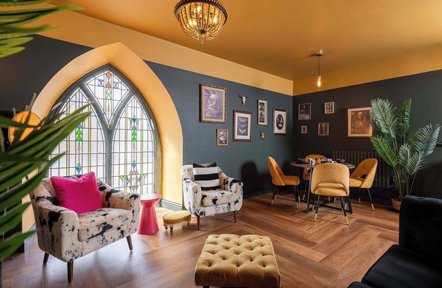 Luxe Chapel Apartment with Roll-Top Bath