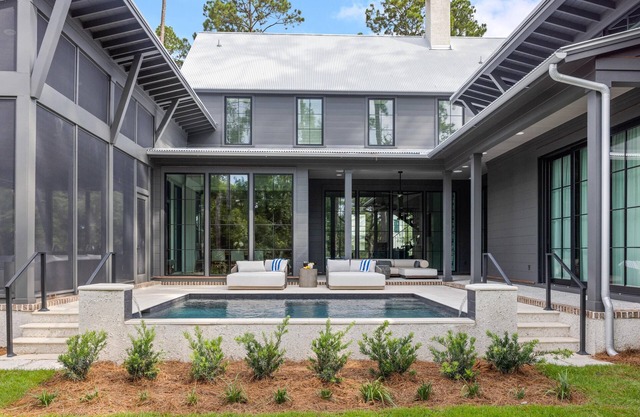 Luxe Interiors + Pool and Views overlooking Marsh