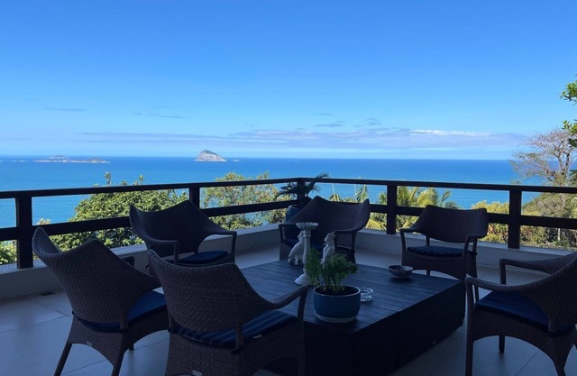 LUXOBRASIL #RJ712Mansão São Conrado 05 Rooms Ocean View House High Standard Season