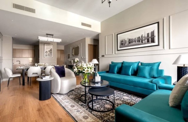 Luxurious 3BR, Full Burj Khalifa & Fountain view