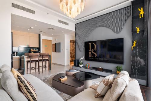 Luxurious Apartment, Dubai Creek Harbour - By Dustay