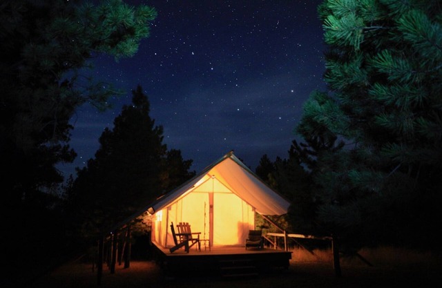 Luxurious Glamping With Complete Privacy & 360° Views of the Rocky Mountains