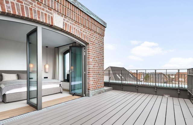 Luxurious Penthouse with Sea View and Sauna on Sylt.