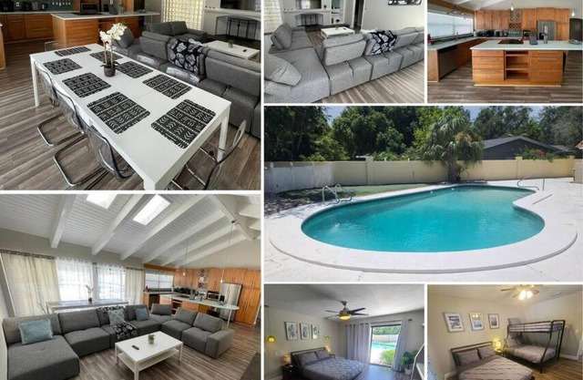 Luxurious Spacious Modern House w/AC + Pool