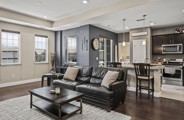 Luxurious stylish 2 bedroom condo with garage.