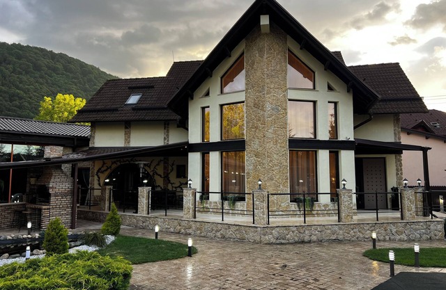 Luxurious Villa Near Dracula's Castle with Indoor Pool, Theater, and More
